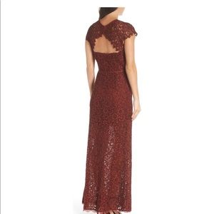 Harlyn Cap Sleeve Lace Gown